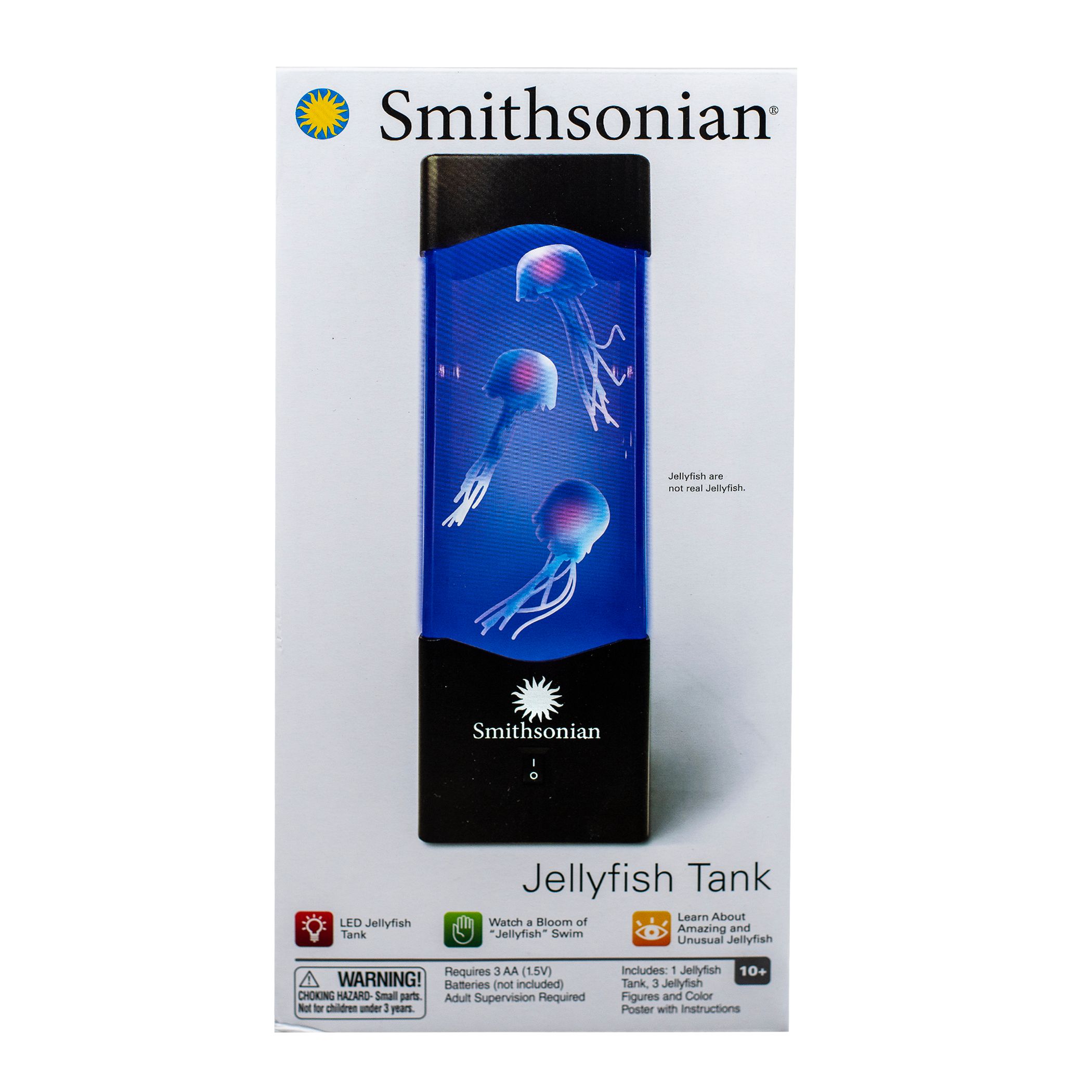 Picture of NSI 51201 Smithsonian Blue LED Jellyfish Tank - One Size