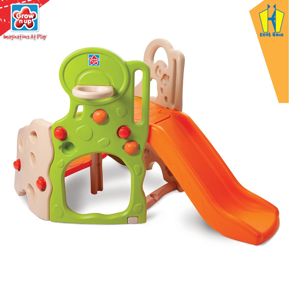 Picture of Grow N Up 2041 Lil Adventurers Climber & Slide