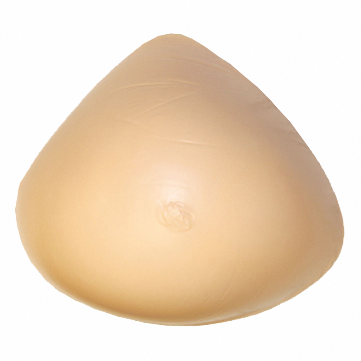92117-11 Mastectomy Triangle Symmetrical Silicone Breast Form with Nipple, Nude - Size 11