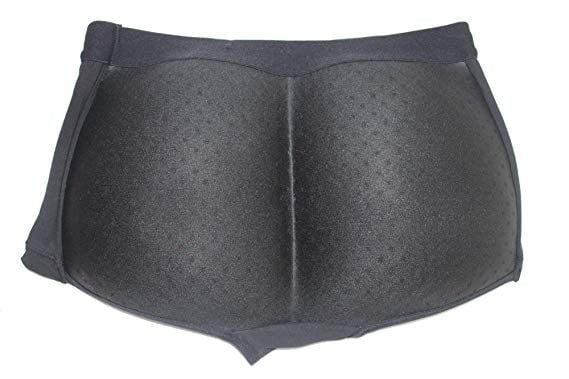 KL8108-S Butt Booster Mens Underwear Padded Booty Backside Buttocks Enhancer Boyshort Brief, Small