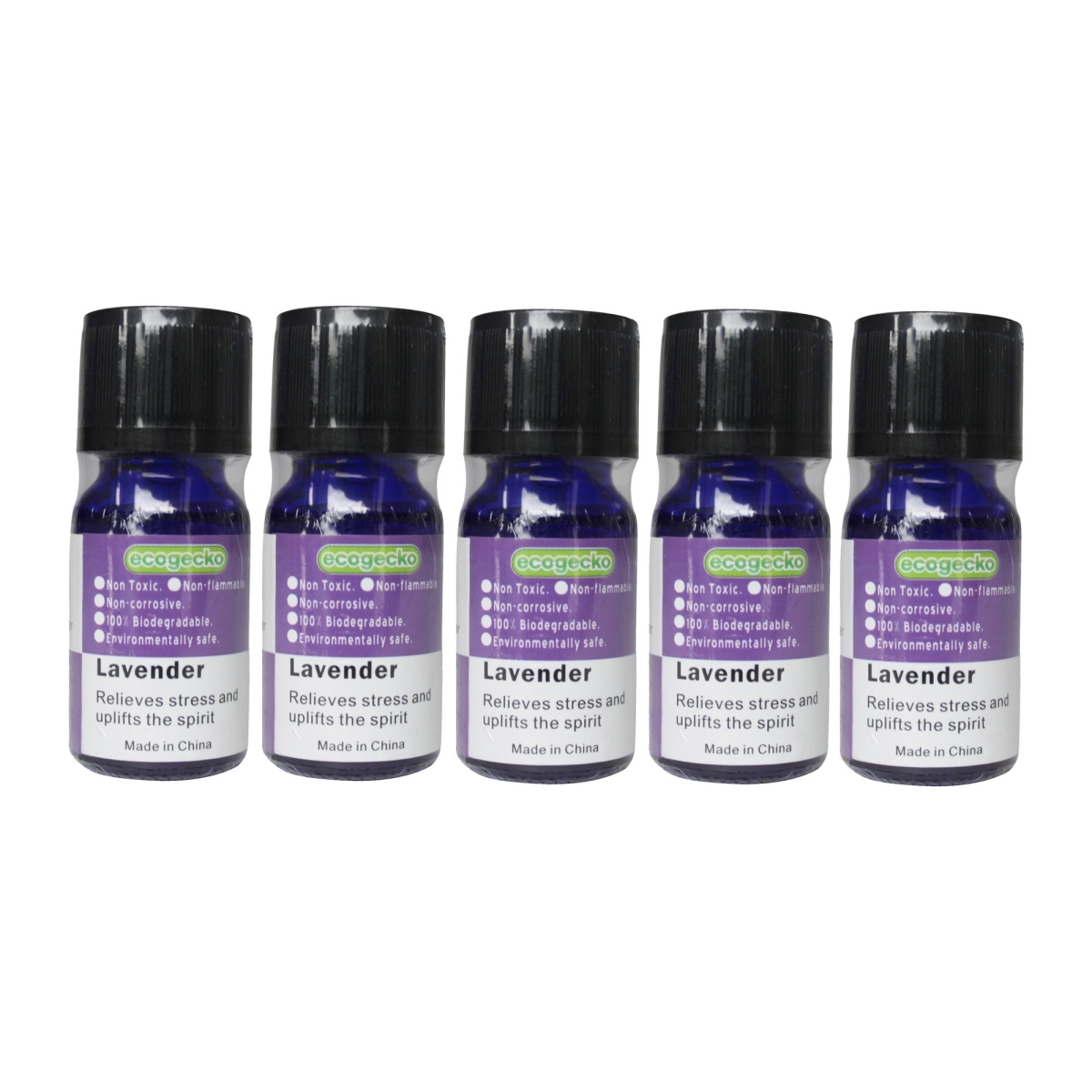10 ml  Fragrant Aroma Oil for Water Based Air Revitalizer Air Freshener Oil Diffuser Aromatherapy - Lavender Scent Oil - Pack of 5