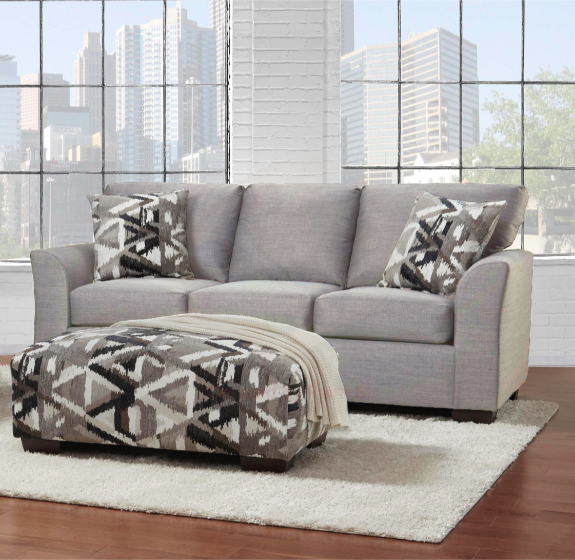 NL700-GRAY-JOSM-SOFA Theodore Sofa, Gray