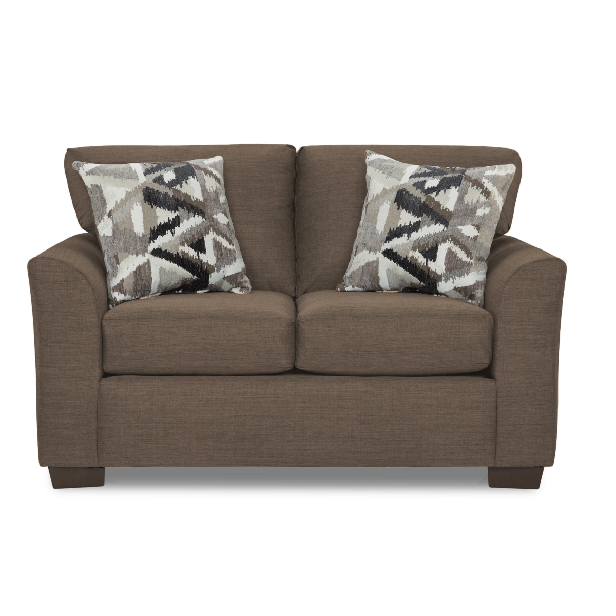 James Loveseat Sofa, Brown