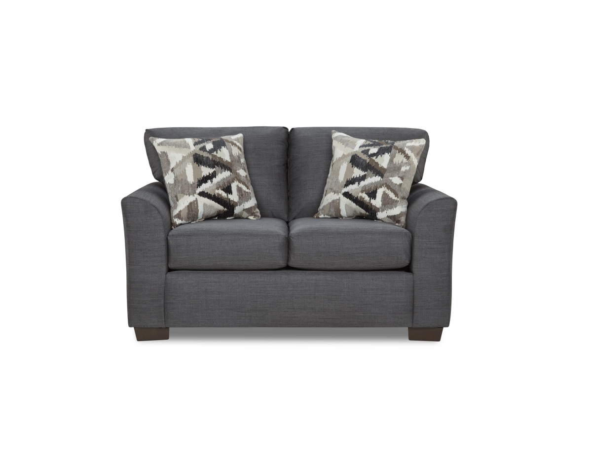 William Loveseat Sofa, Charcoal