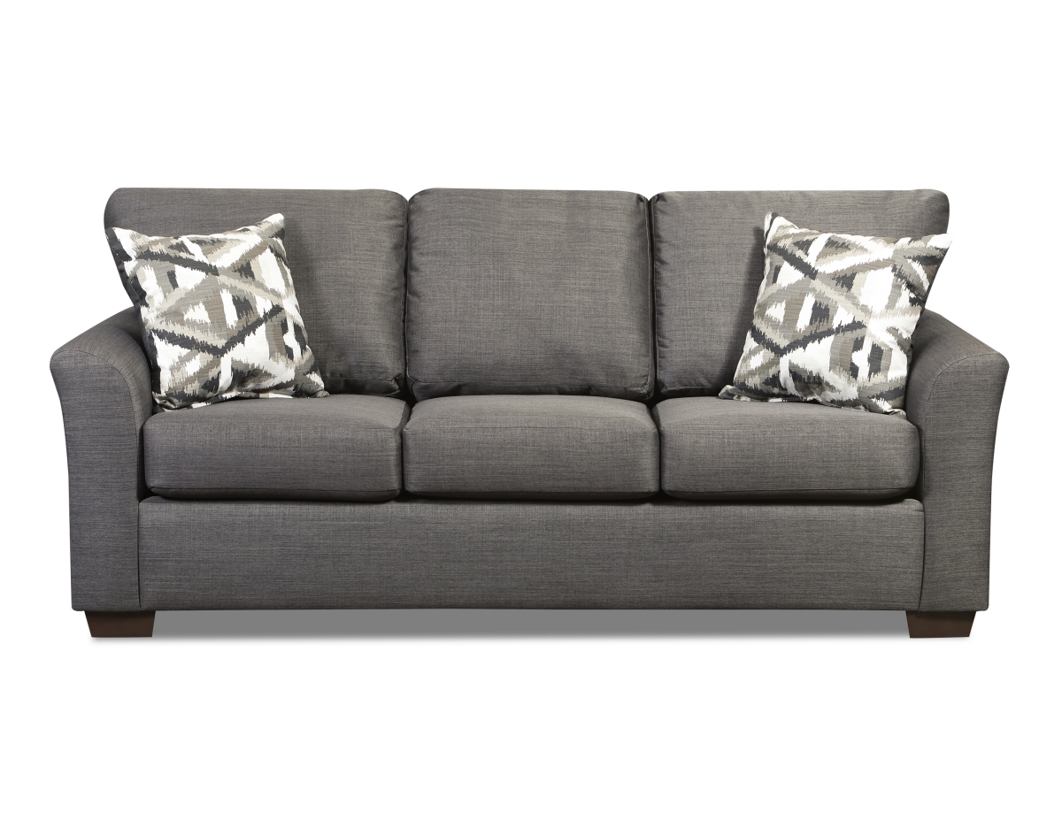 NL700-CHAR-SOFA William Sofa, Charcoal
