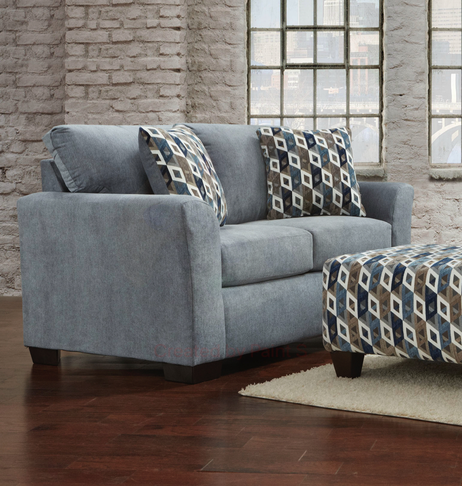Benjamin Loveseat Sofa, Dusk