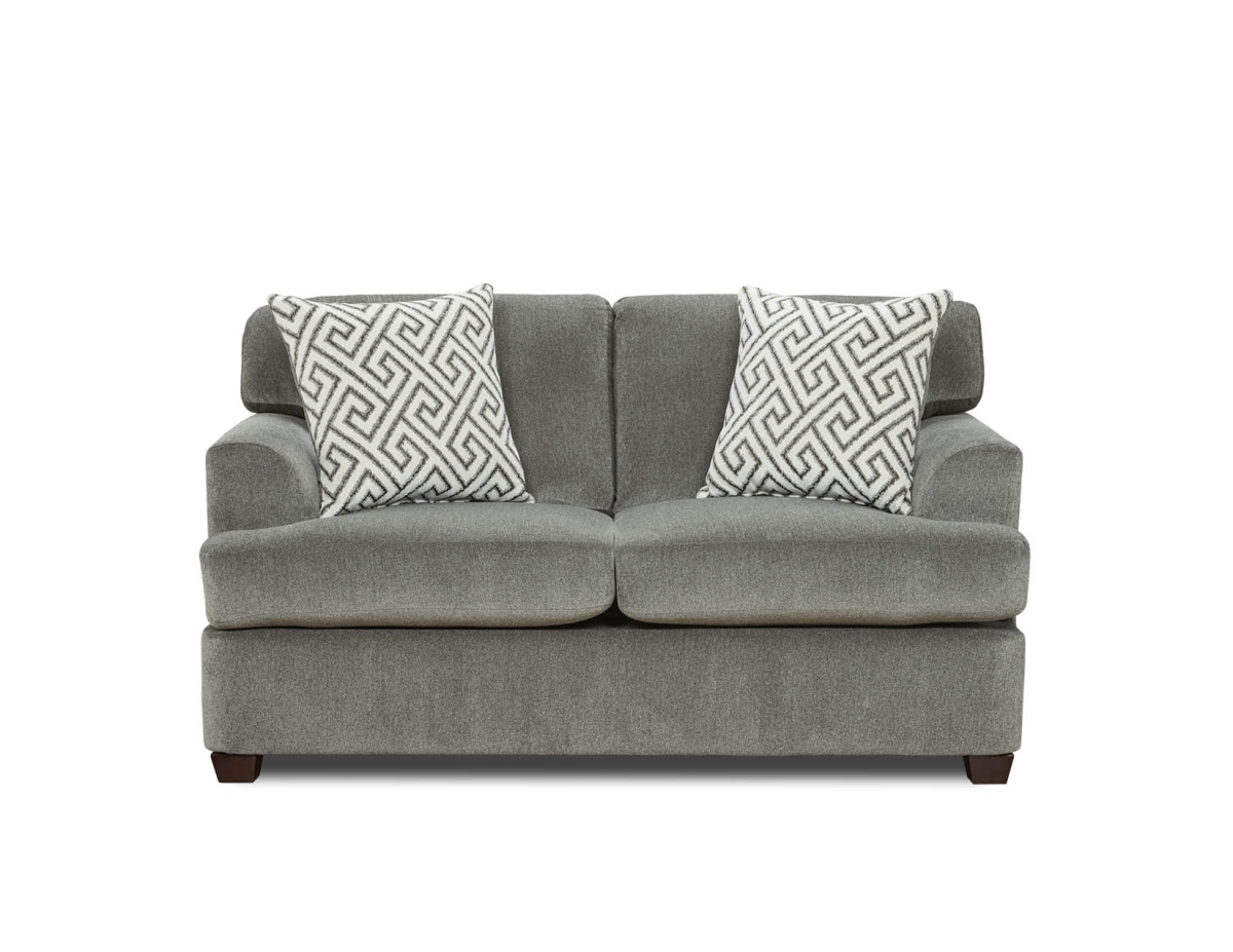 Mina Loveseat Sofa, Gray