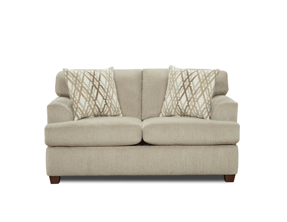 Molly Loveseat Sofa, Sand