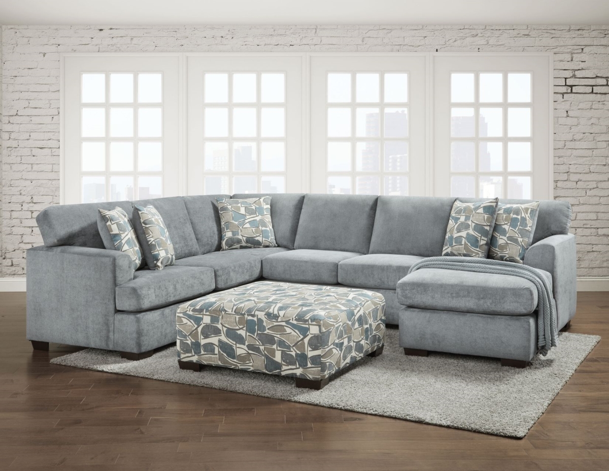 Monica Chaise Sectional, Dusk