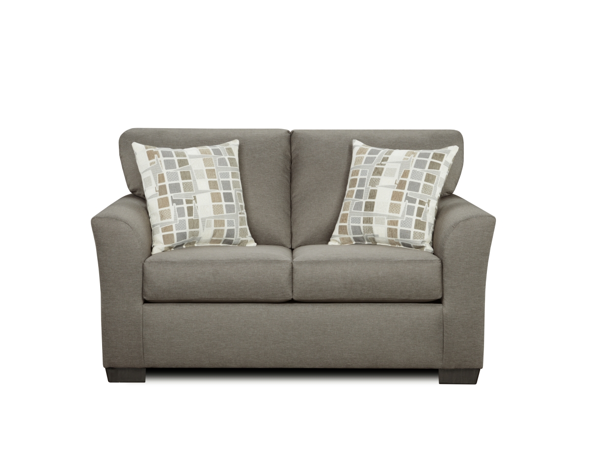 Charlotte Loveseat Sofa, Taupe