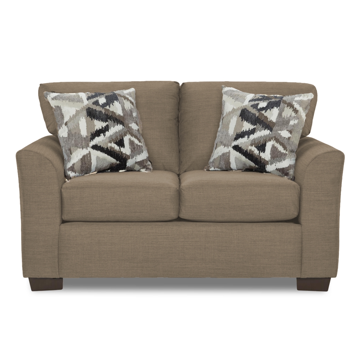 Ava Loveseat Sofa, Taupe