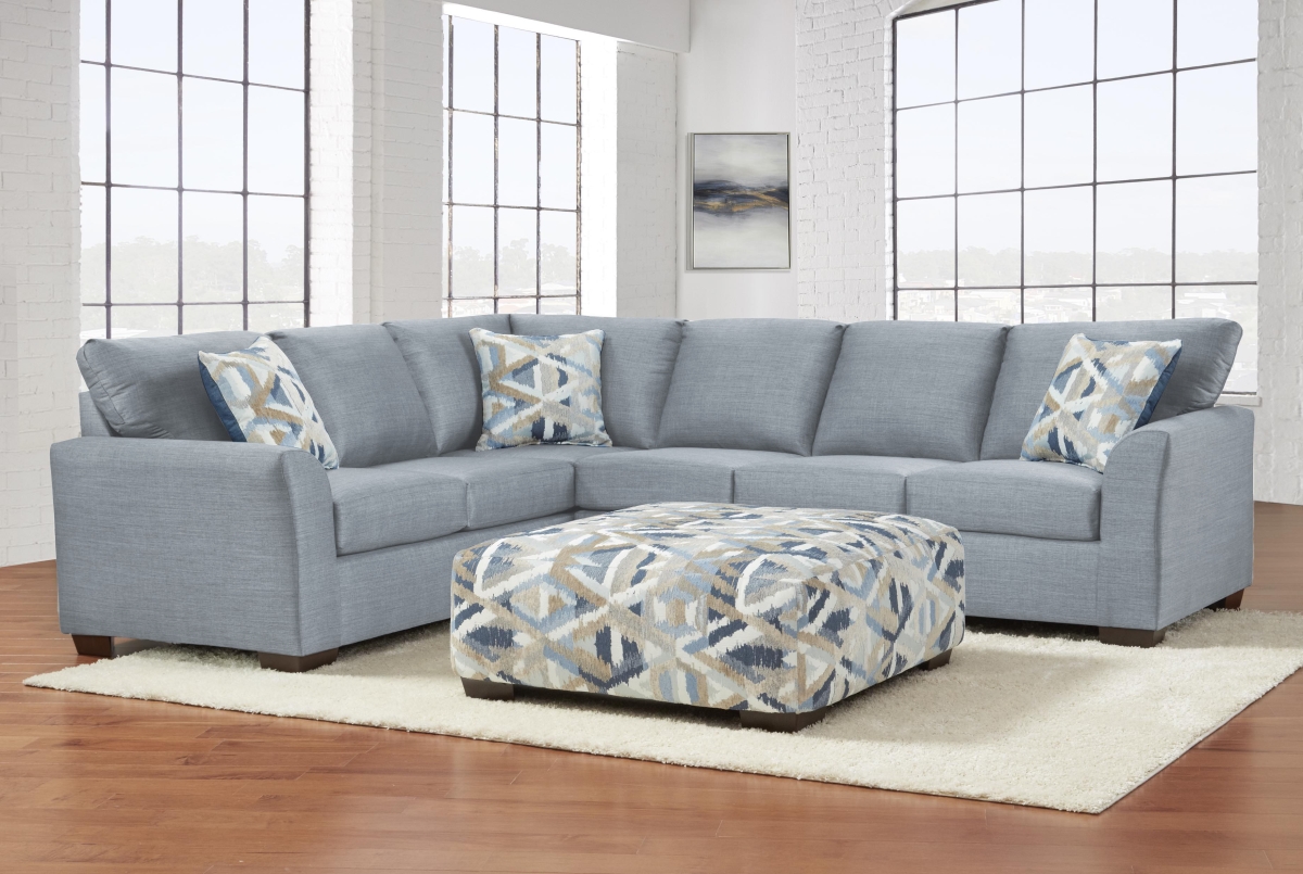 Mia Corner Sectional, Dusk