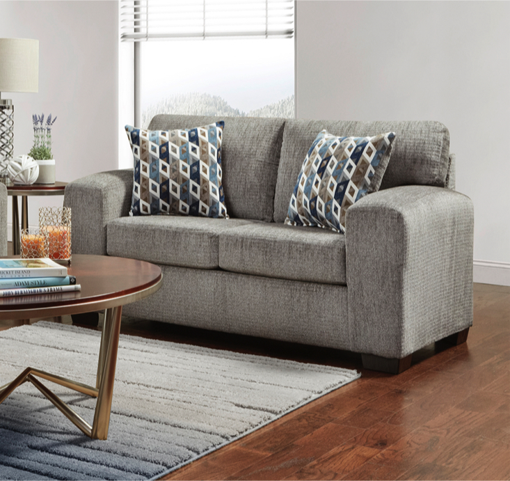 Marshall Loveseat Sofa, Gray