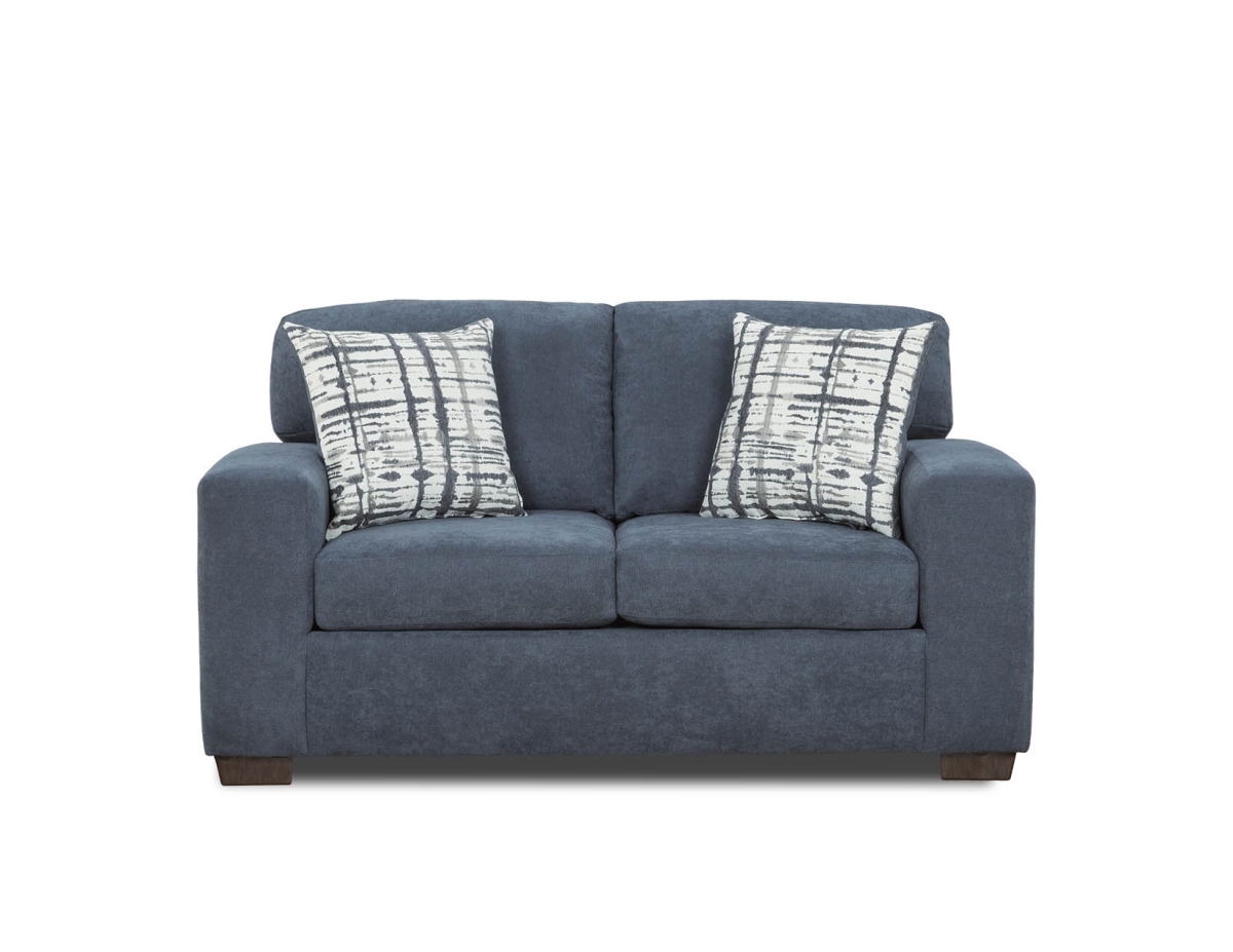 Gianna Loveseat Sofa, Navy