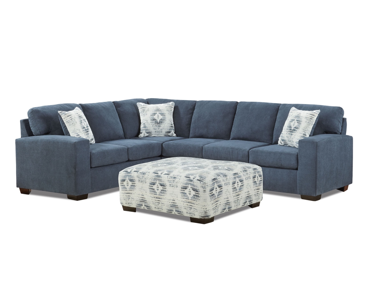Nancy Corner Sectional, Navy