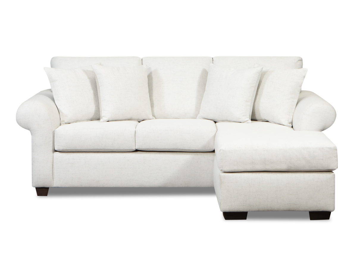NL725-BEIG-12-BONE-CHOF Sage Sofa Sectional with Reversible Chaise, Beige