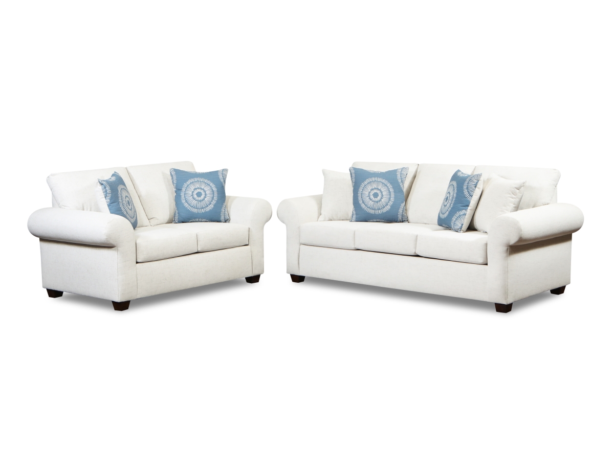 NL725-BEIG-12-STST-SOFA Skylar Sofa, Beige