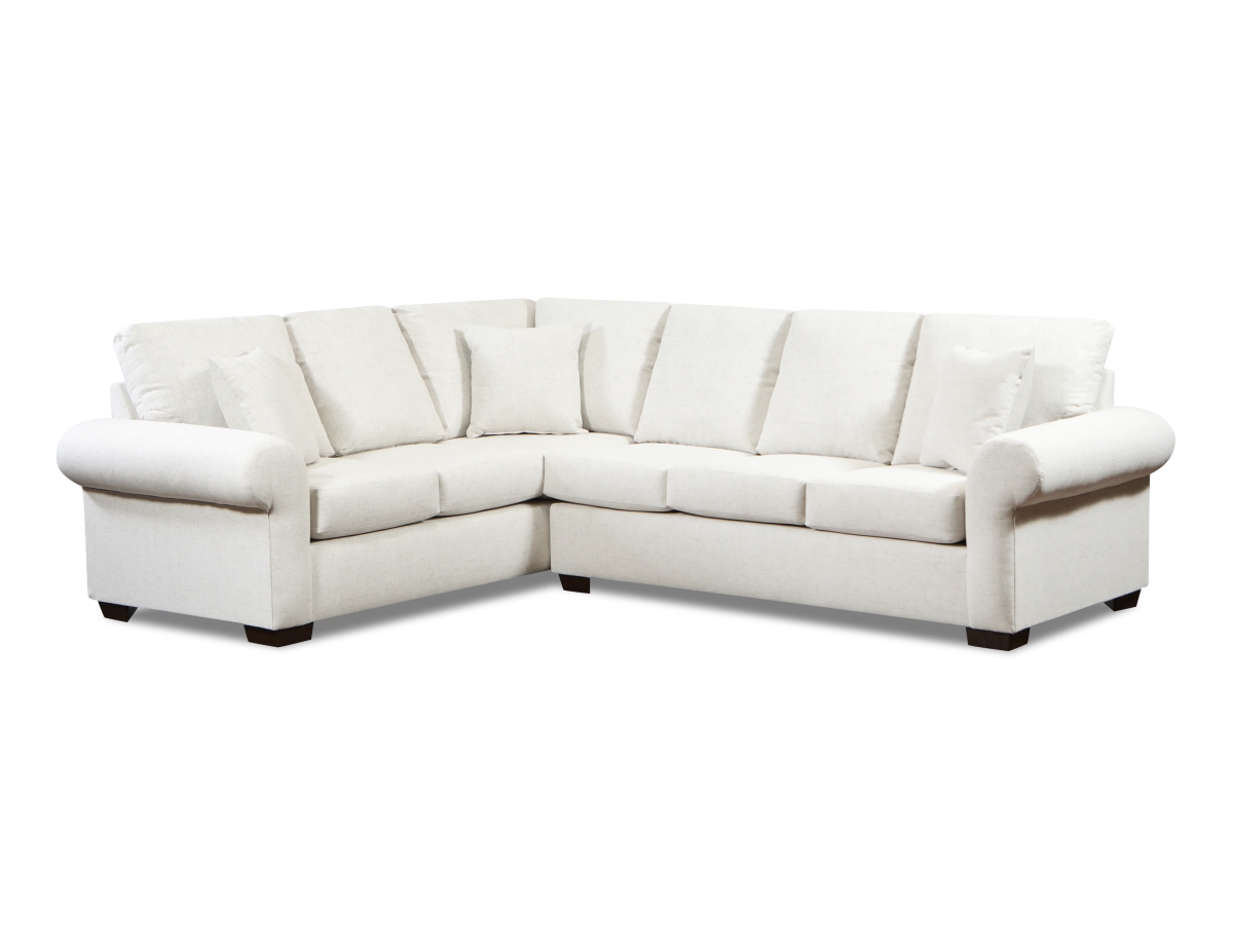 NL727-BEIG-12-BONE-SEC Zara Corner Sectional, Beige