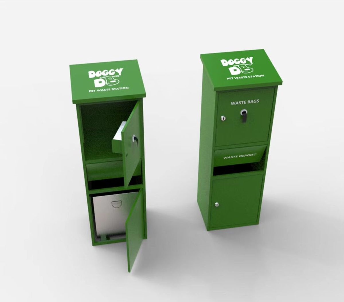 Picture of NAMCO MFG INC 2129S Indoor/Outdoor Pet Waste Stand