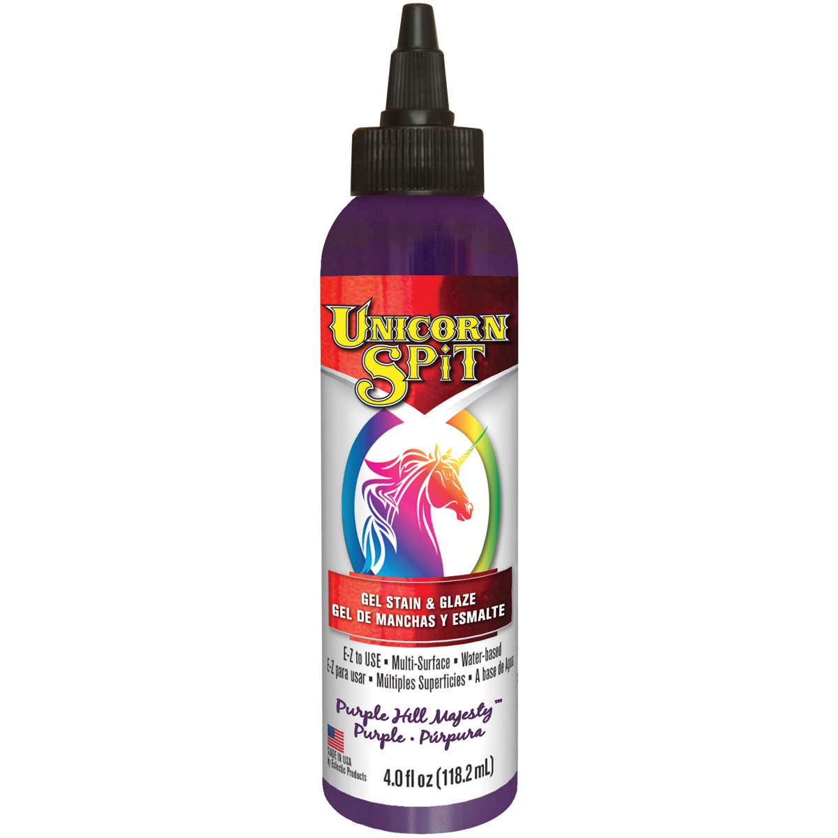Picture of Eclectic 5770-009 Unicorn Spit Wood Stain And Glaze - Purple Hill Majesty