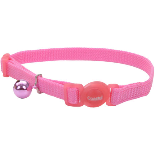 Picture of Coastal Pet Products 07001-PKB12 Safe Cat 0.38 in. Adjustable Snag-Proof Nylon Breakaway Collar - Pink