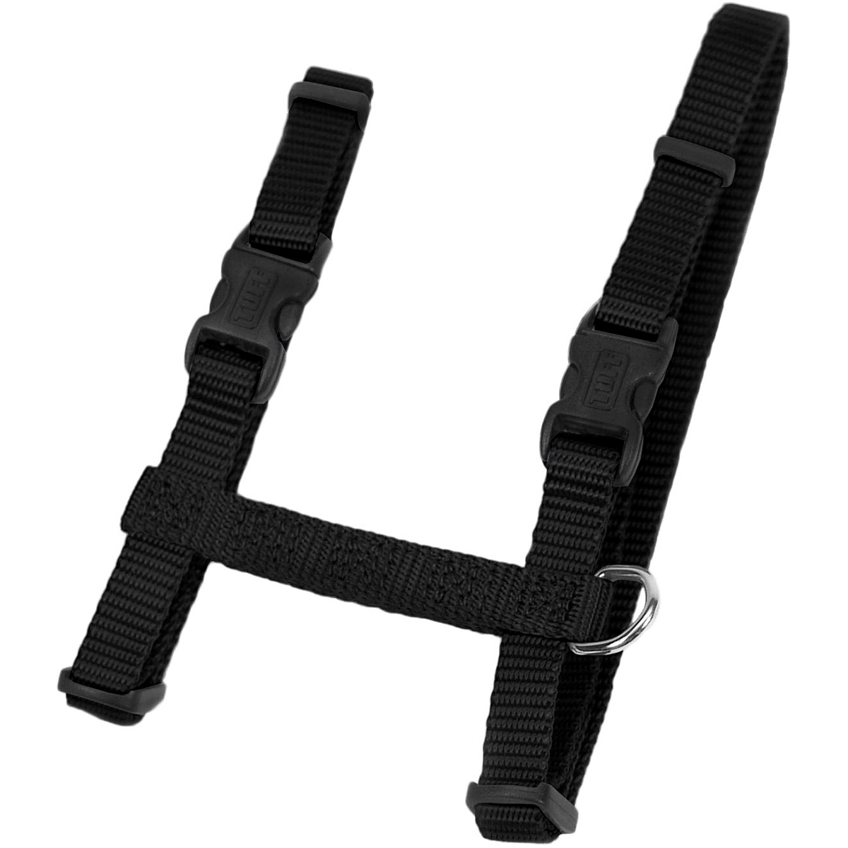 Picture of Coastal Pet Products 06341-BLK18 0.37 in. Adjustable Nylon Cat Harness - Figure H&#44; Black