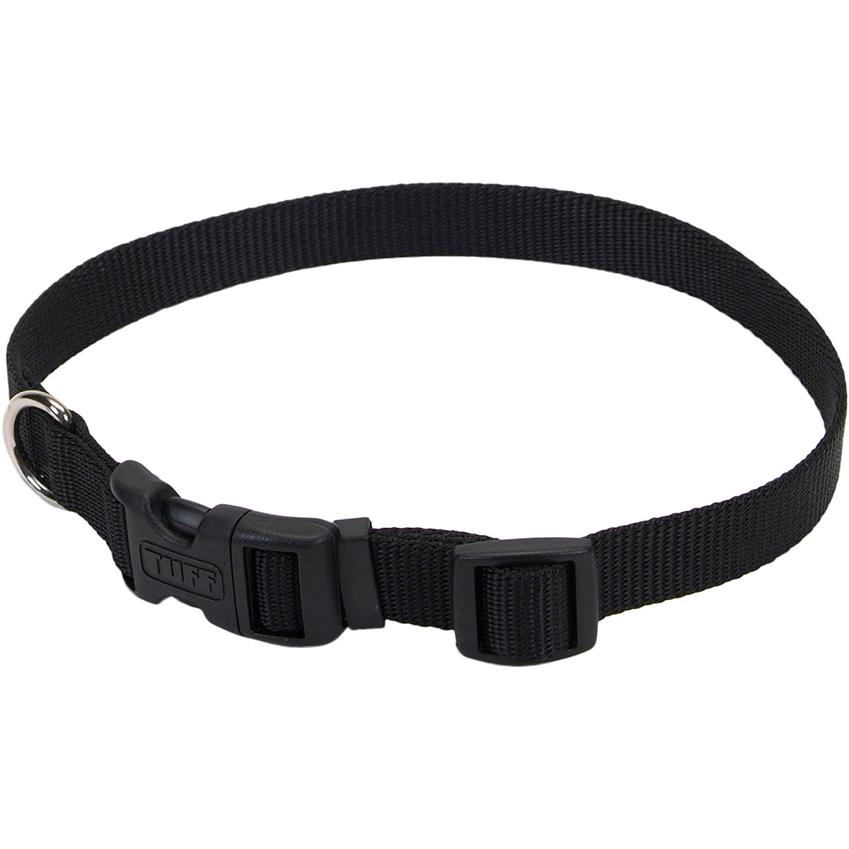 Picture of Coastal Pet Products 06601-BLK20 0.75 x 14 - 20 in. Adjustable Nylon Dog Collar with Tuff Buckle&#44; Black