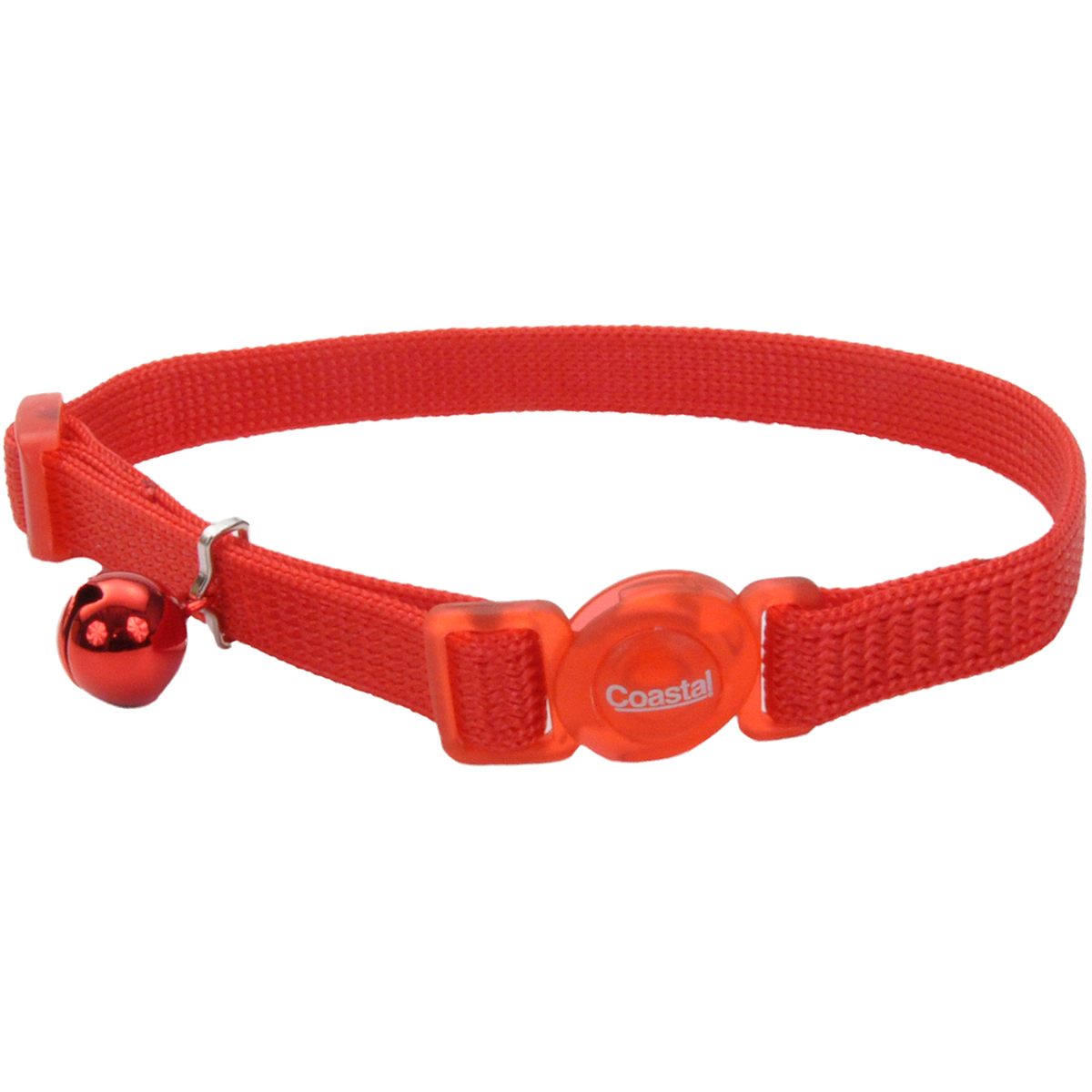 Picture of Coastal Pet Products 07001-RED12 0.37 in. Safe Cat Adjustable Snag-Proof Nylon Breakaway Collar&#44; Red