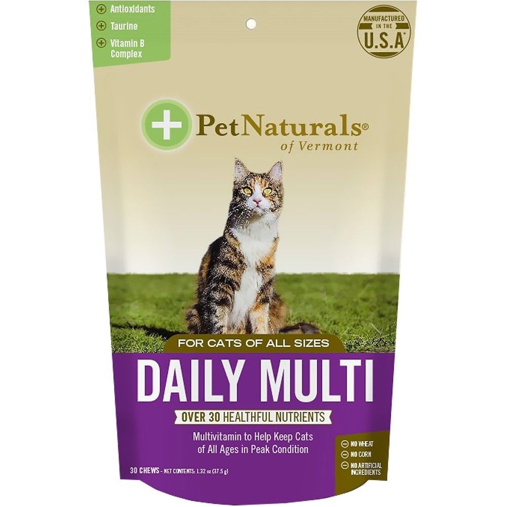 Of Vermont 70029F30 Daily Multi Chews for Cats - 30 Per Pack