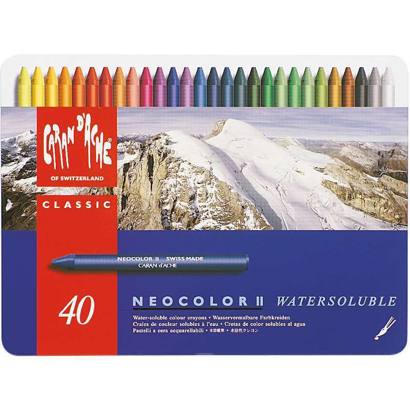 Picture of Creative Art Materials 7500340 NeoColor II Water Soluble Wax Pastel Set