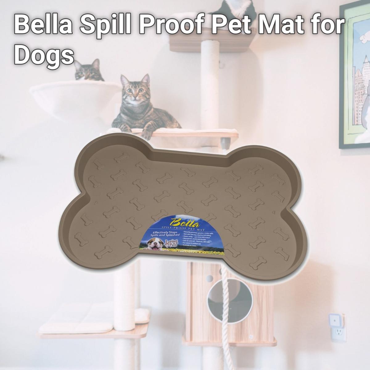 Picture of Loving Pets Products LP7352 Bella Spill Proof Pet Mat for Dogs