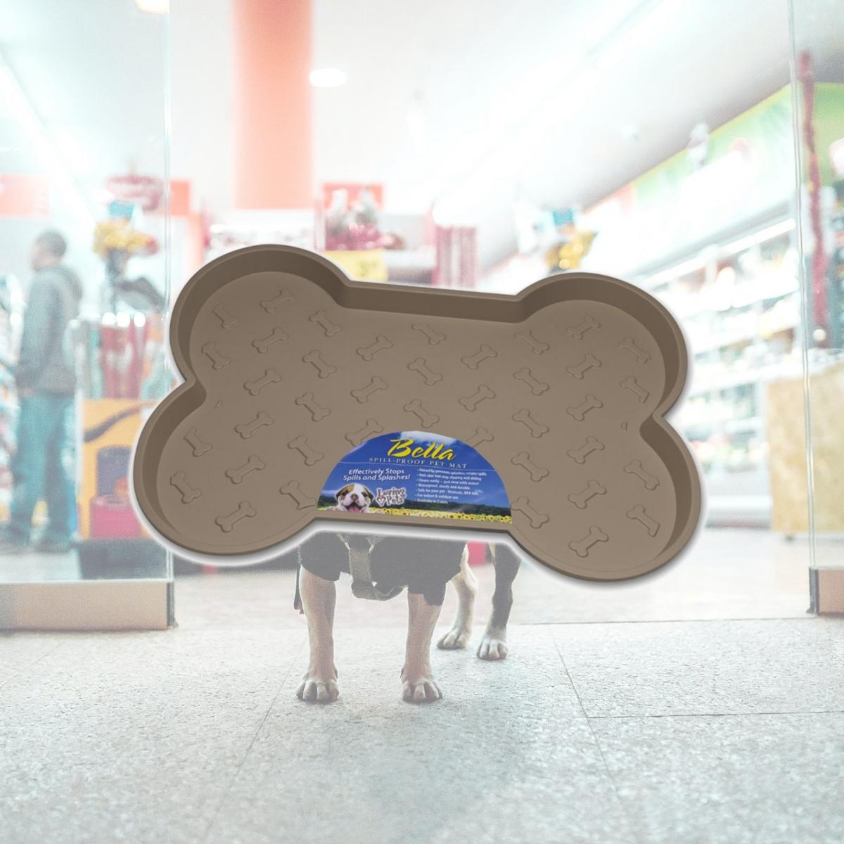 Picture of Loving Pets Products LP7352 Bella Spill Proof Pet Mat for Dogs