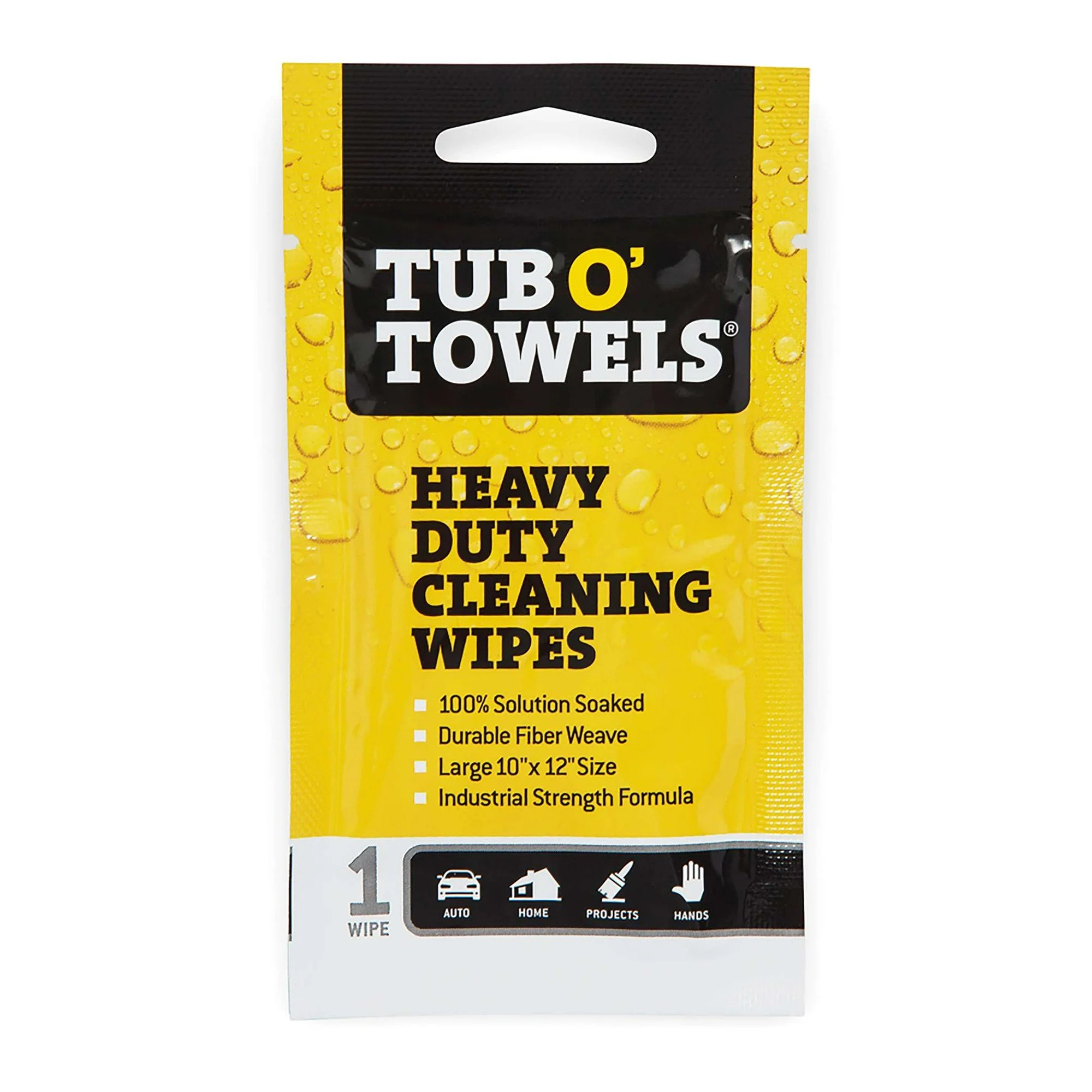 Federal Process TW01GR 10 x 12 in. Tub O Towel