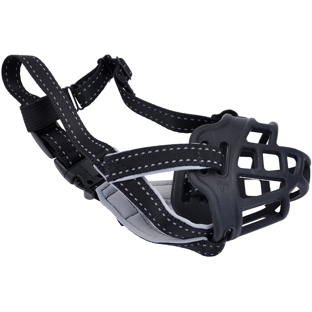 Picture of Coastal Pet Products 1365BLK1 Dachshund Soft Basket Muzzle