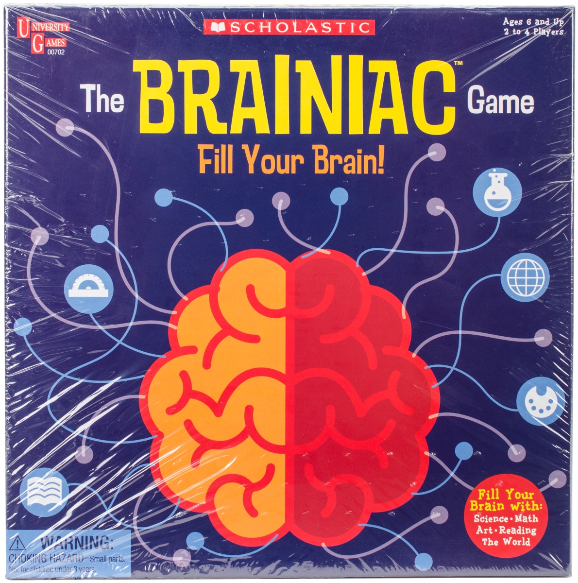 University Games  Scholastic Brainiac Game - Multi-color One Size
