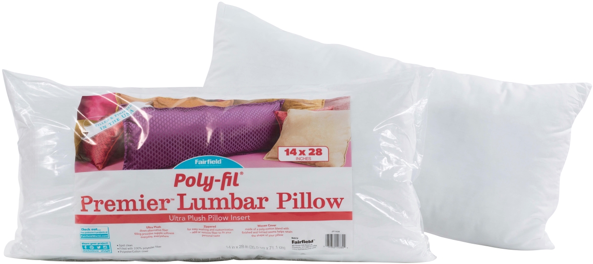 14 x 28 in. Poly-fil Pillow Insert