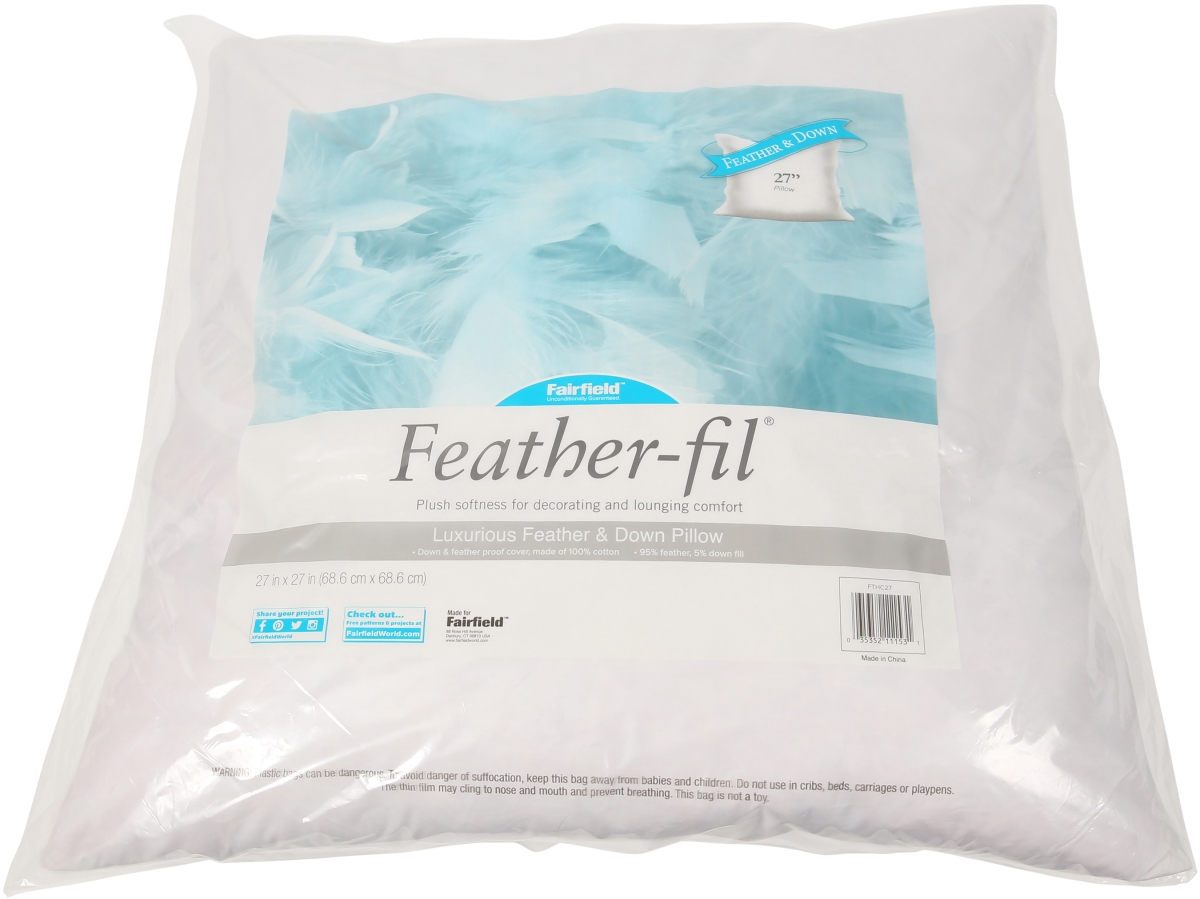 Picture of Fairfield FTHC27 27 x 27 in. Feather-Fil & Down Pillow Insert