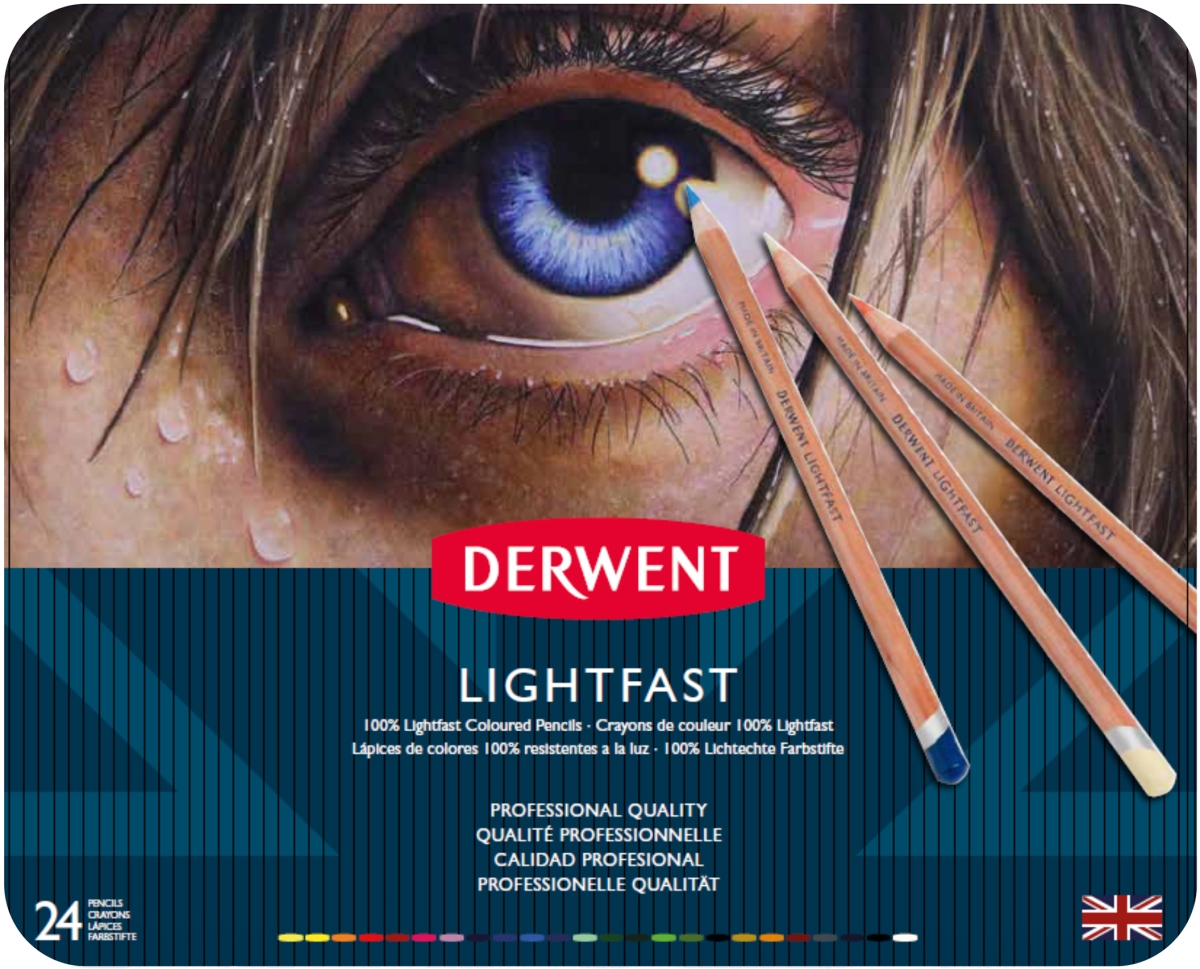 Picture of Art Alternatives 2302720 Derwent Oil-Based Lightfast Pencil Set