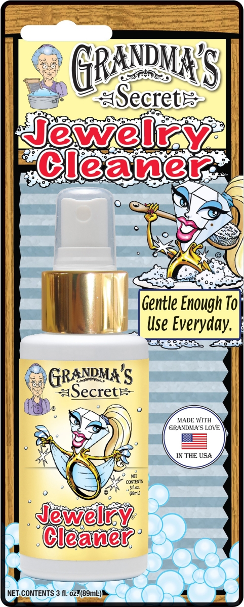 Picture of Grandmas Secret GS9001BL 3 oz Jewelry Cleaner Blister Card