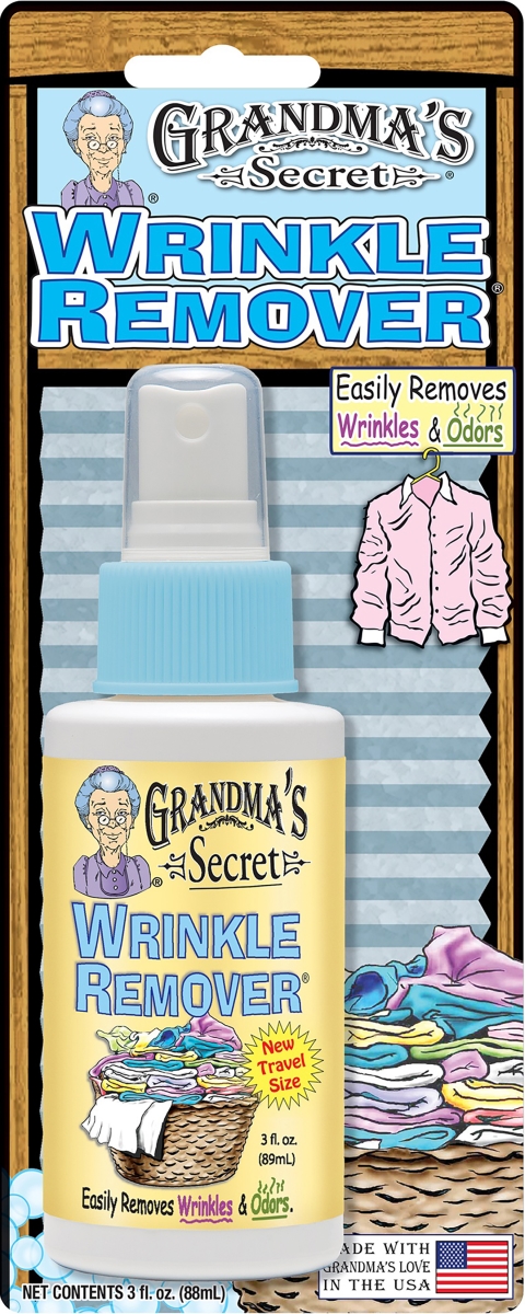 Picture of Grandmas Secret GS3003BL 3 oz Travel Wrinkle Remover Blister Card
