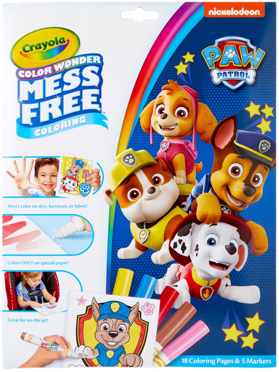 Picture of Crayola 75-7007 Paw Patrol-Coloring Pad & Marker