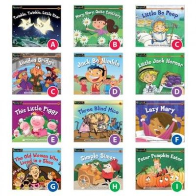 Picture of Newmark Learning NL1067 Rising Readers Fiction Single Copy Set - Nursery Rhyme Tales 2