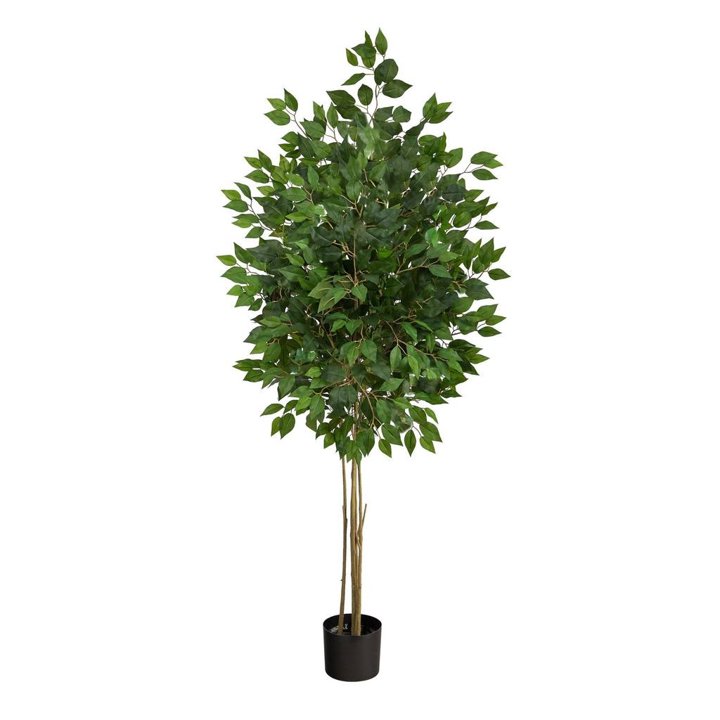 Picture of Nearly Natural T2038 64 in. Ficus Artificial Tree with UV Resistant