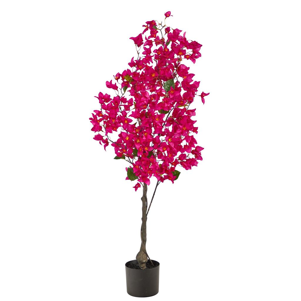 Picture of Nearly Natural T2398-PK 4 ft. Bougainvillea Artificial Tree&#44; Pink