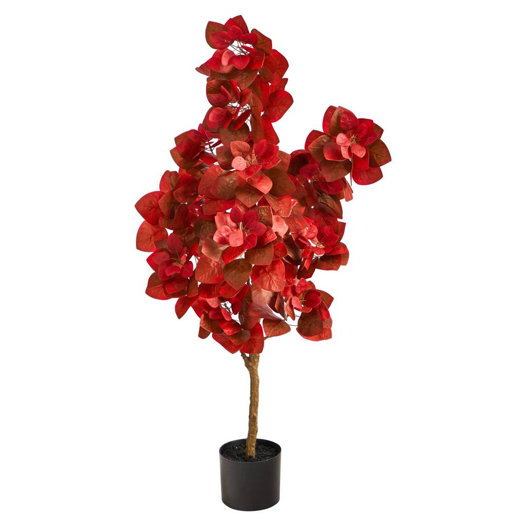 Picture of Nearly Natural T2780 4 ft. Autumn Pomegranate Artificial Tree