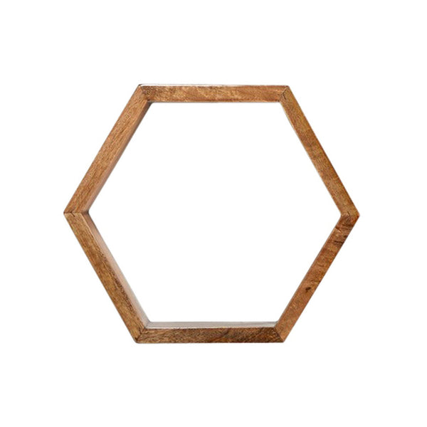 Picture of NearlyNatural 7084 12 in. Wooden Hexagon Floating Honeycomb Shelve&#44; Set of 5
