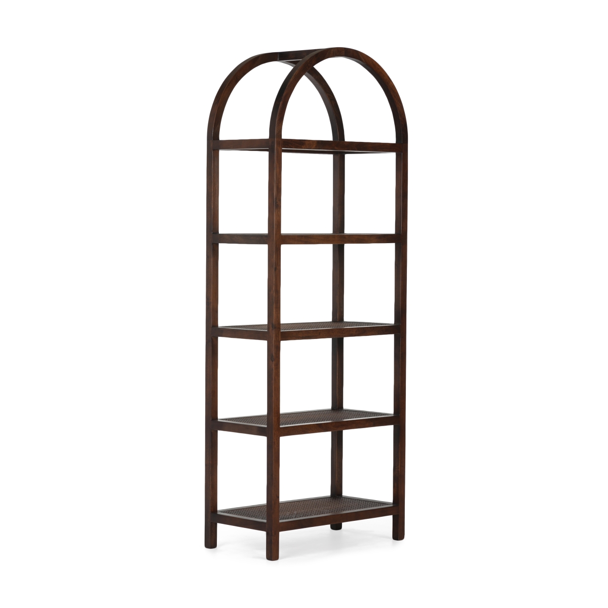 Natural Grand Shelving Unit, Porto Dark Finish