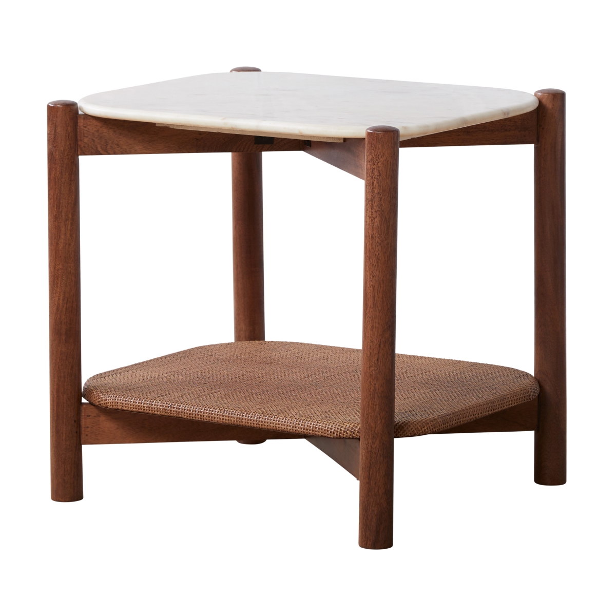 Dowel Occasional Side Table, Porto Natural Finish