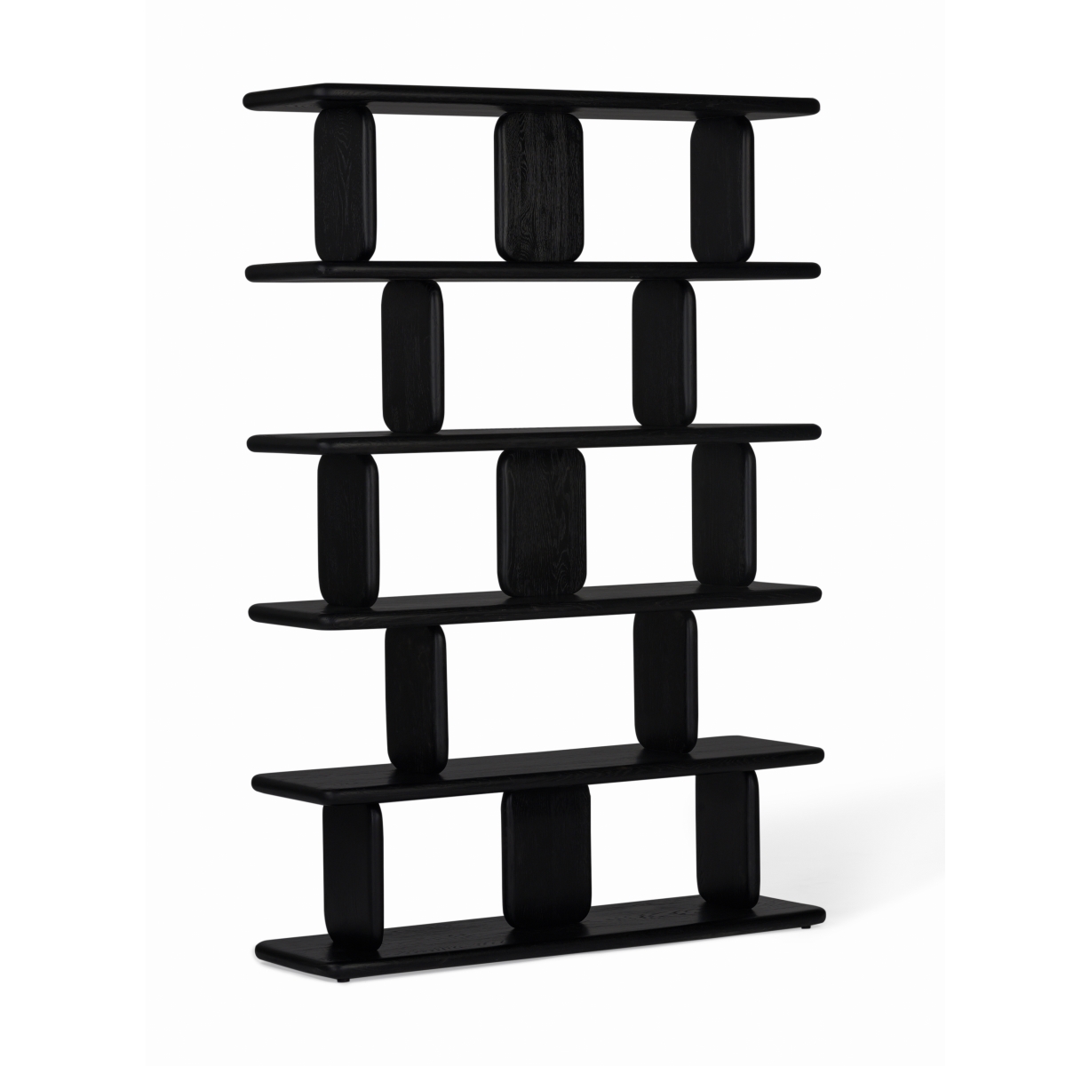Laurel Shelving, Charcoal Oil Finish