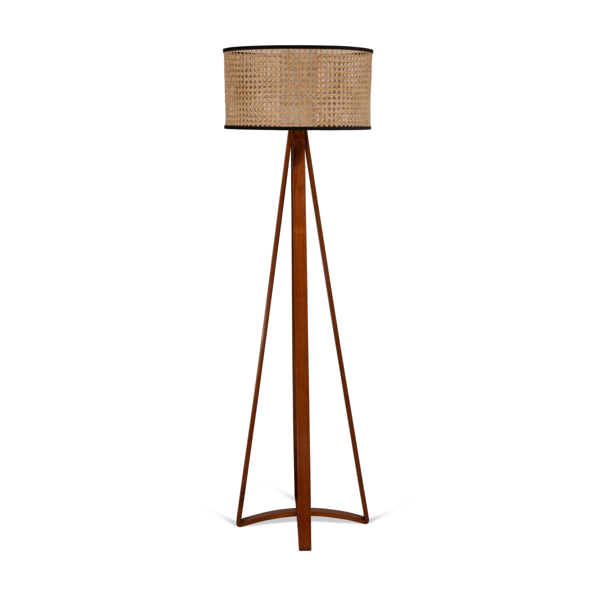 Nova Floor Lamp, Mid Tone & Natural
